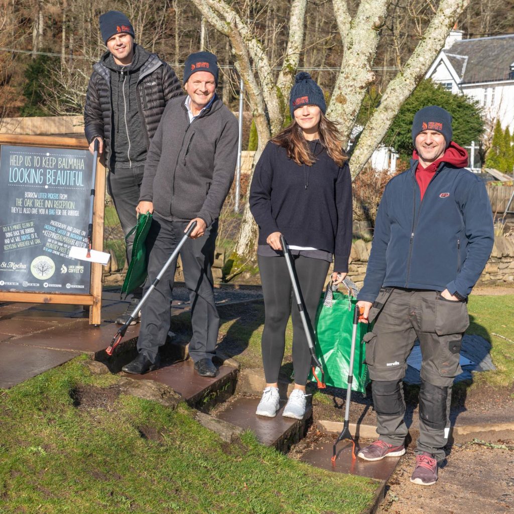 Fraser's Family are determined to keep Balmaha clean