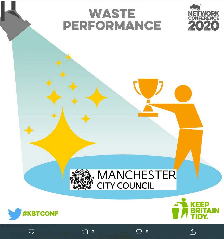 Manchester gets a reward for its recycling. Manchester has the best waste performance. Keep Britain Tidy gave them a price. Published at The Green Bee: Eco-Journalism. Author Juanele Villanueva