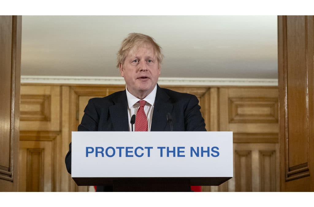 B. Jhonson actualiza a la prensa diariamente sobre los avances en la lucha contra el Coronavirus