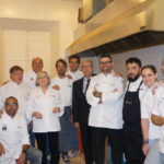 El equipo de Gastroarte y su presidente Fernndo Rueda. conservación del mediterraneo