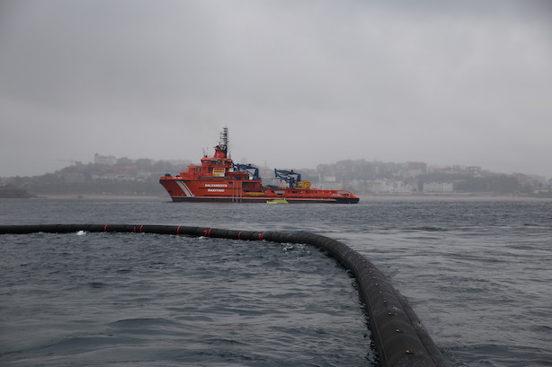 Spanish search and rescue service are in charge of keeping the ocean clean and safe. the ovean´s guardians. Juan Villanueva