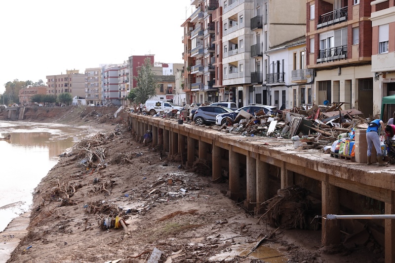 Cómo quedó el barranco del poyo tras la DANA en Valencia