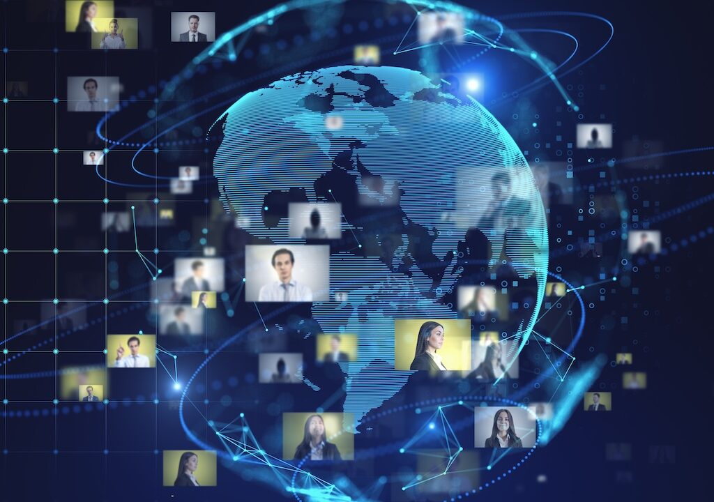 Centro de datos en España, inforgrafía de la conexión de la red