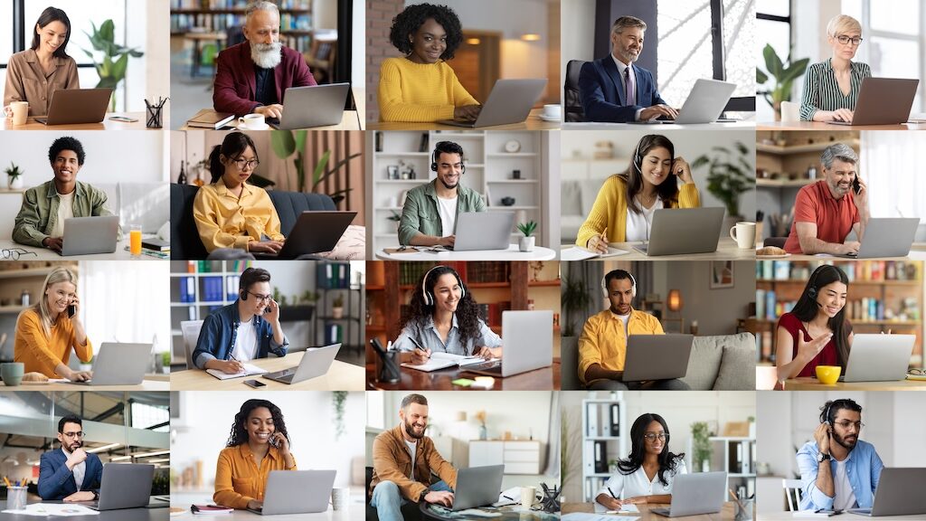 Centro de datos en España, videollamada internacional