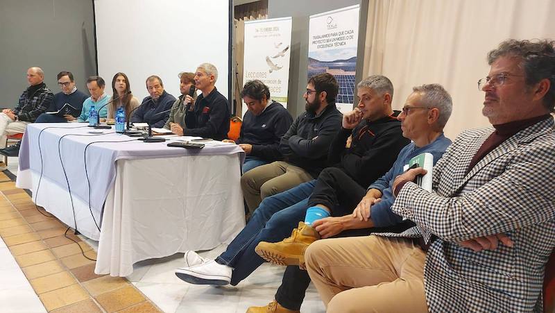conservación de aves rapaces. Se ha celebrado en jerez unas jornadas para debatir de conservación de aves rapaces
